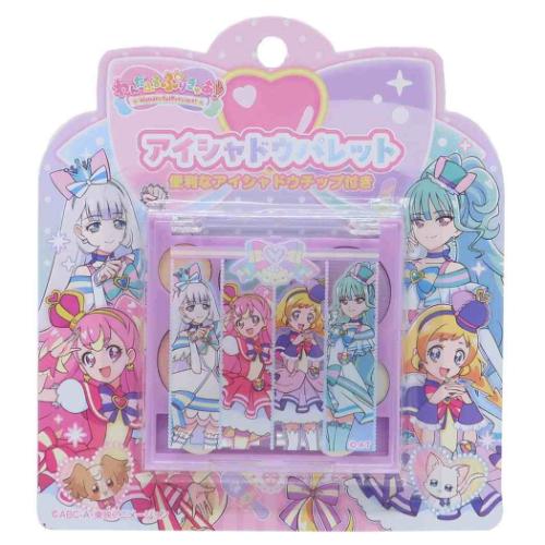 6色アイシャドウパレット キッズコスメ わんだふるぷりきゅあ！ パープル プリキュア 粧美堂 子ども 子供 女の子 化粧雑貨 アニメメール便可生活雑貨 おしゃれ ファッション お祝い ギフトに 日用雑貨プリキュア史上初！わんちゃんがプリキュアに？！家族、友達、パートナーをテーマにした[わんだふるぷりきゅあ！]のキッズコスメシリーズこちらはキュートな[アイシャドウパレット]便利なアイシャドウチップも付いていますかわいくメイクアップしちゃおうキュートなパッケージでプレゼントにもぴったりですかわいいコスメいろいろあるのでお気に入りを揃えてくださいパッケージサイズ：約125x137x12mm▼0