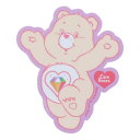 キャラクターステッカー ダイカットシール ケアベア スパークルハートベア CareBears スモールプラネット ダイカットビニールステッカー デコシール 耐水...