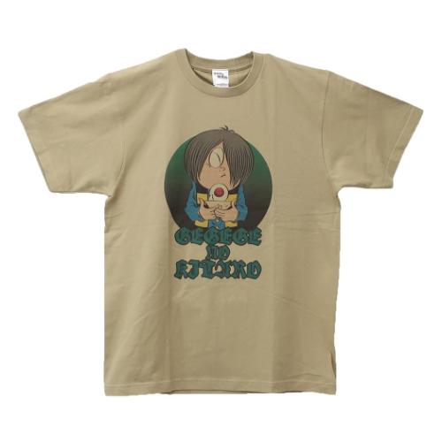 T-SHIRTS Tシャツ ゲゲゲの鬼太郎 グリーン Lサイズ XLサイズ スモールプラネット 半袖 アニメメール便可