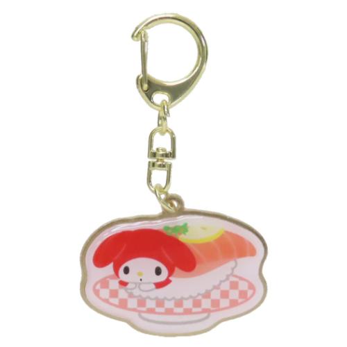 メタルキーホルダー キーホルダー マイメロディ サンリオ カミオジャパン プレゼント メール便可