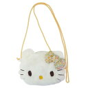 ぬいぐるみサコッシュ ミニショルダーバッグ ハローキティ リバティファブリックスxハローキティ YE サンリオ ナカジマ 小物入れ メール便可