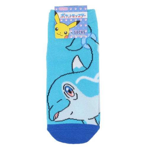 レディースソックス 女性用靴下 ポケットモンスター ナミイルカ ポケモン スモールプラネット キャラックス 大人向け メール便可