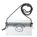クリアサコッシュ ショルダーバッグ かえるのピクルス always smile フェイス ナカジマ ポシェット スマホポーチ ミニショルダー 斜め掛けかばん メ...