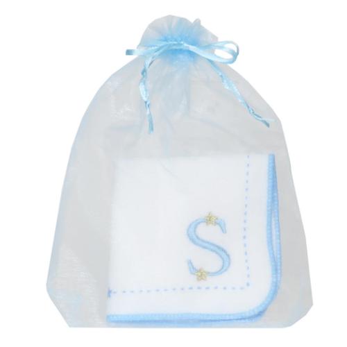 イニシャルタオル＆巾着セット ハンドタオル 星座 S ティーズファクトリー ギフト プレゼント かわいい メール便可