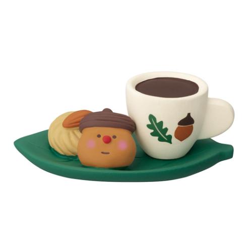 どんぐりコーヒー おやつセット マスコット concombre デコレ インテリア かわいい プレゼント メール便可