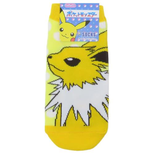 キャラックス ジュニアソックス 小学生用靴下 ポケットモンスター サンダース ドット ポケモン スモー..