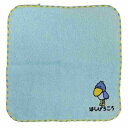 MINI TOWEL ハンカチタオル ミニタオル おえかきさん はしびろこうさん オクタニ おもしろ雑貨 汗拭きタオル メール便可