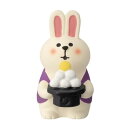こどもうさぎ 月見団子 マスコット concombre デコレ インテリア かわいい プレゼント