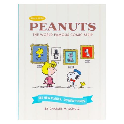 パタパタメモ メモ帳 スヌーピー Bon Voyage！ アイボリー ピーナッツ サンスター文具 新学期準備文具 ブックタイプ メール便可