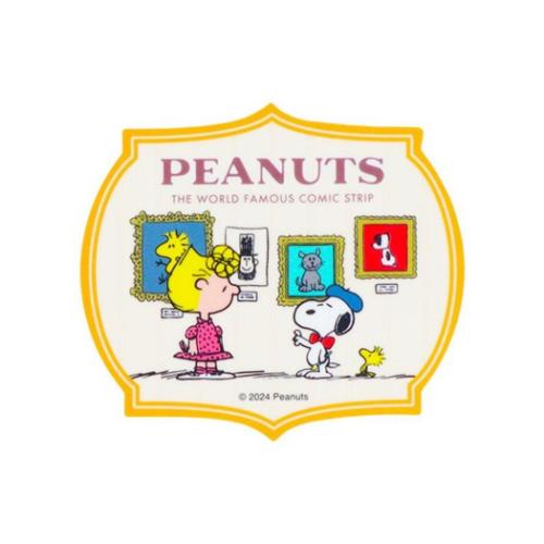 クリアステッカー ダイカットシール スヌーピー Bon Voyage！ C ピーナッツ サンスター文具 デコレーシ..