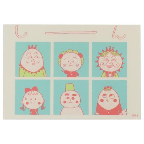 キャラクターステッカー ダイカットシール コジコジ しーん さくらももこ スモールプラネット ダイカットビニールステッカー デコシール 耐水性 アニメメール便可