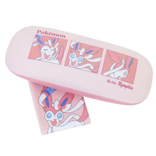 クロス付きメガネケース 眼鏡ケース ポケットモンスター ニンフィア ポケモン マリモクラフト ハードタイプ クロス付きメガネケース 眼鏡ケース ポケットモンスター ニンフィア ポケモン マリモクラフト ハードタイプ
