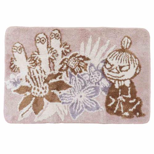 ラグマット フロアマット ムーミン 花とあなた 北欧 丸眞 インテリア雑貨 おしゃれ