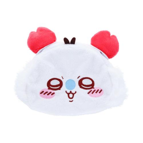 なりきりmimiポーチ ミニポーチ ちいかわ モモンガ サンスター文具 小物入れ メール便可