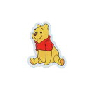 アクリルクリップ クリップ くまのプーさん キラキラ瞳 ディズニー サンスター文具 事務用品 ダイカットクリップ メール便可