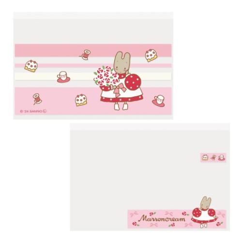 マイナカードクリアケースN カードケース マロンクリーム サンリオ エムプラン かわいい メール便可のサムネイル