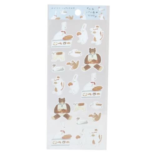 コットンシール シールシート トビマツ ショウイチロウ 人気パン屋の行列 アクティブコーポレーション ..