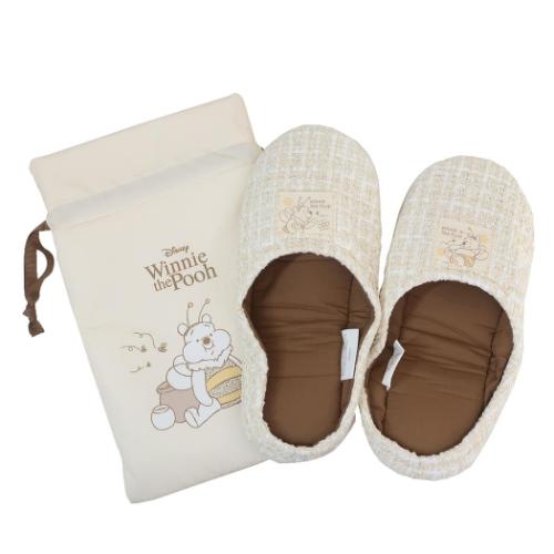 トラベルスリッパ 旅行用品 くまのプーさん ディズニー 粧美堂 修学旅行 夜行バス