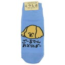 ANKLE SOCKS LADIES 女性用靴下 おえかきさん ごーるでんれとりばーさん オクタニ くつした かわいい レディース メール便可