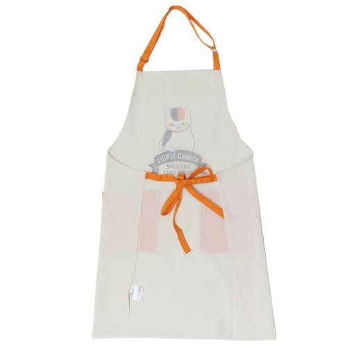 エプロン レディースエプロン 夏目友人帳 ニャンコ先生 カルチュア エンタテインメント キッチン 雑貨 大人向け アニメメール便可