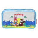 クリアポーチ ペンケース クッピーラムネ お菓子パッケージ funbox 筆箱 新学期準備文具 大容量
