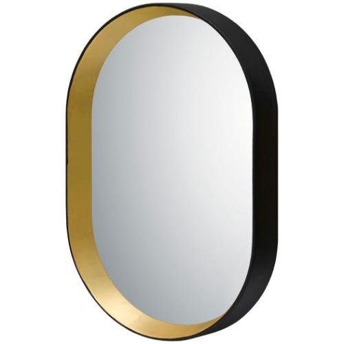 ミラー 鏡 ビコロール オーバル LLサイズ ユーパワー GM-24041 インテリア鏡 インテリア 取寄品