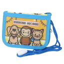 ウォレット キッズ財布 おさるのジョージ フレンズ アイプランニング 子供用財布 絵本メール便可