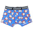 ボクサーブリーフ 男性用下着 CHUCKY チャッキー フェイス総柄 スモールプラネット Mサイズ Lサイズ メンズインナー 映画メール便可(4)