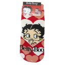 ソックス レディース 女性用靴下 ベティブープ メニーハート BETTY BOOP ジェイズプランニング かわいい メール便可