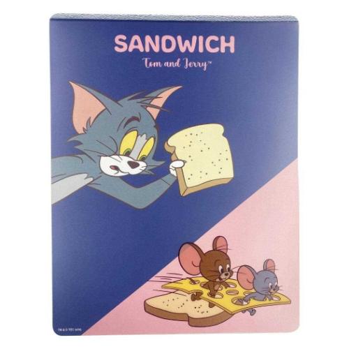 カバー付きマウスパッド PCアクセ トムとジェリー EAT,EAT,EAT ワーナーブラザース インロック プレゼント メール便可