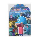 ダイカットメモ メモ帳 モンスターズインク PIXAR ディズニー サンスター文具 新学期準備文具 メール便可