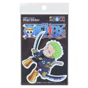 ステッカー ダイカットシール ワンピース エッグヘッド編 ゾロ SD 少年ジャンプ ゼネラルステッカー 耐水耐光 デコステッカー アニメメール便可