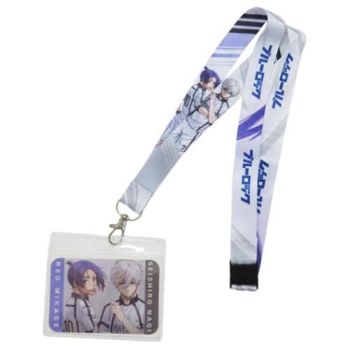 ＼期間限定SALE価格／ネックストラップ ネックホルダー ブルーロック EPISODE 凪 凪＆玲王 少年マガジン マリモクラフト ケース付き カードホルダー アニメメール便可