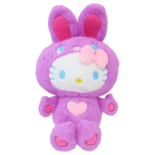 プラッシュドールS ぬいぐるみ ハローキティ カラフルバニー PU サンリオ ナカジマ プレゼント