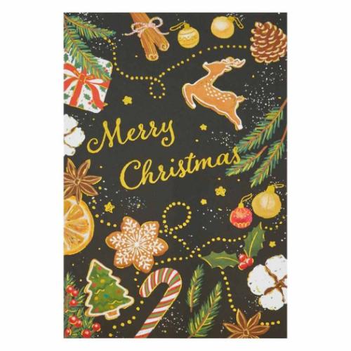 クリスマスカード JX17-4 グリーティングカード CHRISTMAS ポストカード クリスマス小物 サンリオ プレゼント メッセージカード メール便可