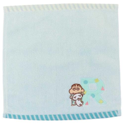 イニシャルタオル ハンドタオル クレヨンしんちゃん パジャマ R ティーズファクトリー プレゼント アニ..