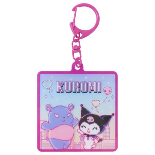 レイヤーアクリルキーホルダー キーリング クロミ クロミ＆バク サンリオ ティーズファクトリー コレク..