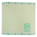 ジャガードハンカチタオル ミニタオル ケアベア グッドラックベア CareBears 丸眞 汗拭きタオル メール便可