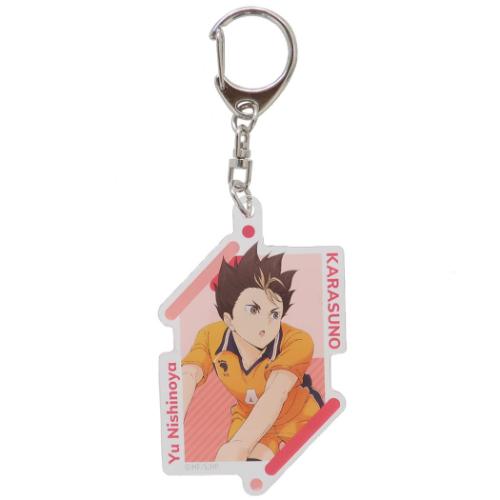 アクリルキーホルダー キーリング ハイキュー！！ 西谷 夕 少年ジャンプ バンダイ アクキー アニメメール便可