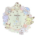 アクリル壁掛け時計 壁掛け時計 ポケットモンスター ポケピース ぬいぐるみシリーズ ポケモン マリモクラフト プレゼント