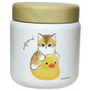 ステンレススープポット 300ml スープジャー モフサンド アヒルにゃん mofusand 東亜金属 ランチ雑貨 フードポット 保温保冷