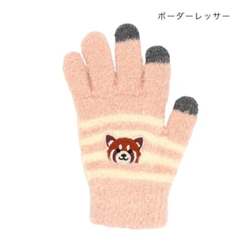 スマホ手袋 手袋 アニマルボーダーレッサー アニマル トモコーポレーション 防寒用品 レディース手袋 5本指タイプ ウォーマー雑貨 スマホ手袋 手袋 アニマルボーダーレッサー アニマル トモコーポレーション 防寒用品 レディース手袋 5本指タイプ ウォーマー雑貨
