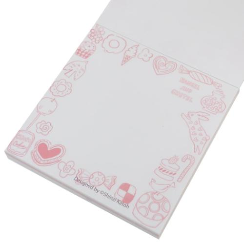 ブロックメモ メモ帳 Shinzi Katoh シンジ カトウ グリム童話 ヘンゼルとグレーテル 2 木野瀬印刷 事務用品 かわいい メール便可