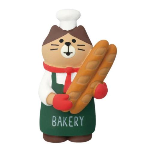 やまねこ店長 マスコット concombre やまねこベーカリー まったりパンまつり バゲット デコレ プレゼント インテリア かわいい