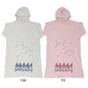 リラックスパーカーワンピ フーディー ムーミン 姉妹 北欧 ワタナベ ファッション雑貨
