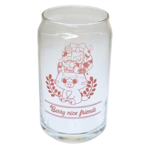 缶型グラス ガラスコップ トムとジェリー Berry nice friends とむとじぇりーごっこ ワーナーブラザー..