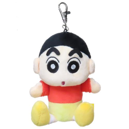 ぬいぐるみリールキーカバー リール式キーケース クレヨンしんちゃん ノーマル エスケイジャパン 鍵ホルダー アニメ