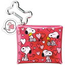 マルチケース ミニポーチ スヌーピー Peanuts All Good SNAG LOVE ピーナッツ 日本ホールマーク クリアポーチ 小物入れ メール便可(4)