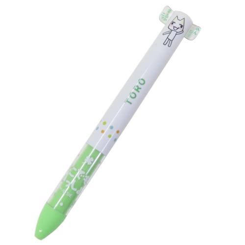 mimiペン 黒赤2色ボールペン どこでもいっしょ 1 funbox 新学期準備文具 ゲームメール便可