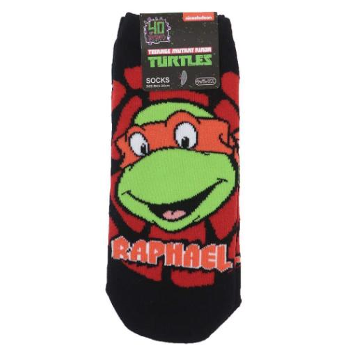 キャラックス レディースソックス 女性用靴下 ティーンエイジミュータントニンジャタートルズ レッド スモールプラネット 大人向け メール便可